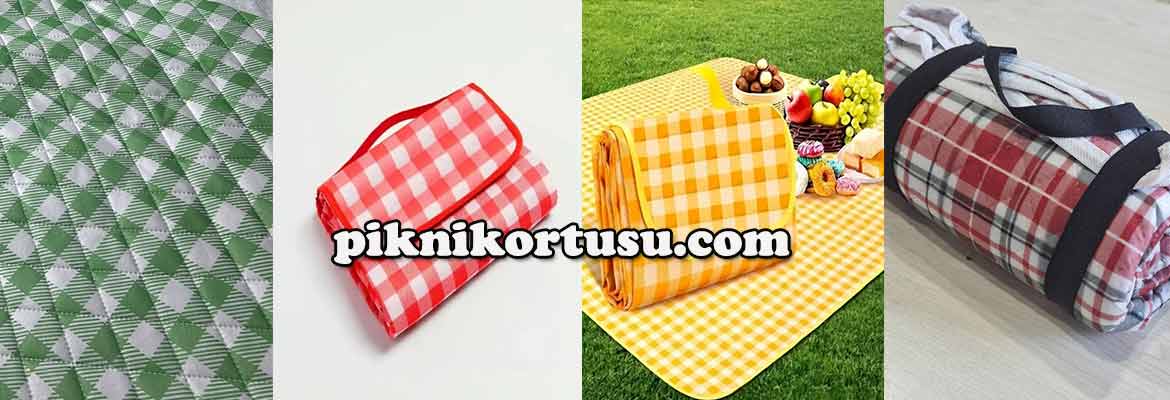 su geçirmez potikareli çantalı piknik örtüsü